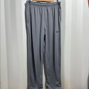 Nike Men's Gray Pants Lounge Bottoms Sweatpants